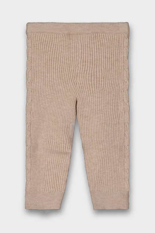 Mayoral legginsy niemowlęce 10015.4E.Baby.9BYA brązowy AW25