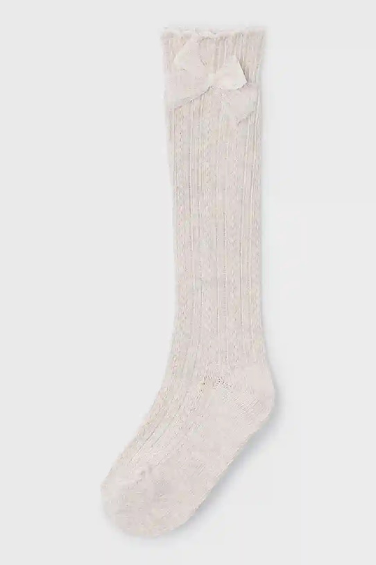 Mayoral skarpetki dziecięce beżowy 10055.6L.Mini.9BYA