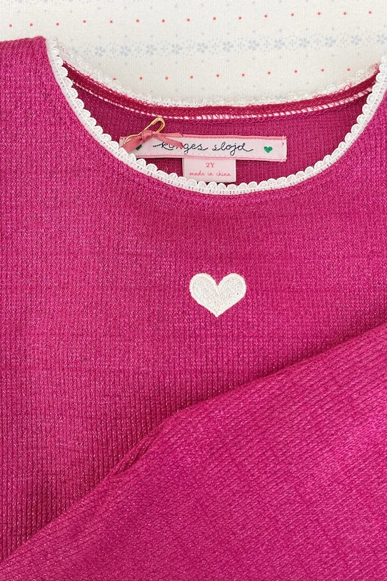 Otroške pajkice Konges Sløjd ROLI PANTS KS103969.9BYA bordo