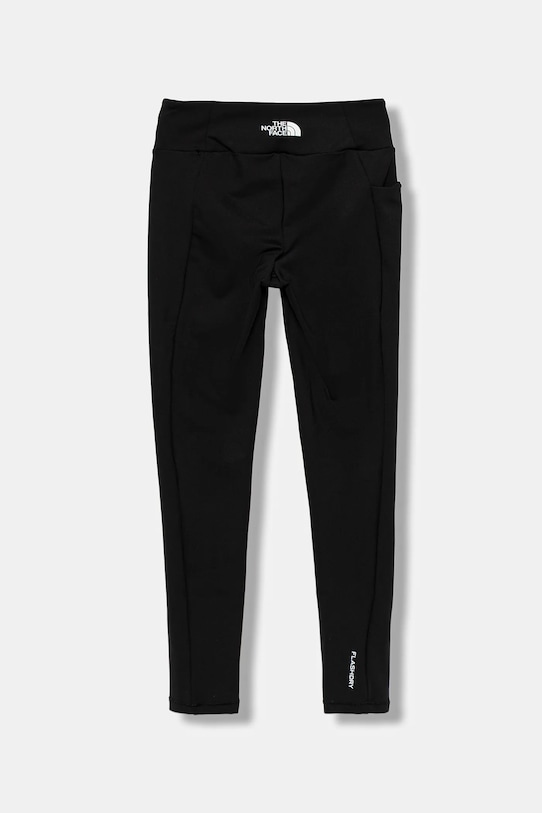 The North Face legginsy dziecięce G NEVER STOP TIGHT NF0A86XVKX71 czarny AW25