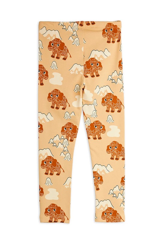 Dziewczynka Mini Rodini legginsy dziecięce Mammoth 25730122 beżowy