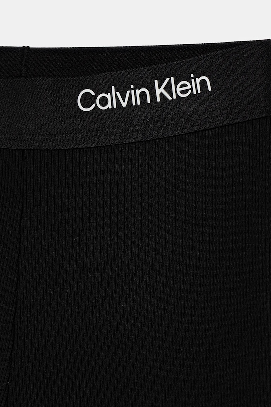 Fete Calvin Klein Jeans leggins copii IG0IG03003.128.170.9BYA negru