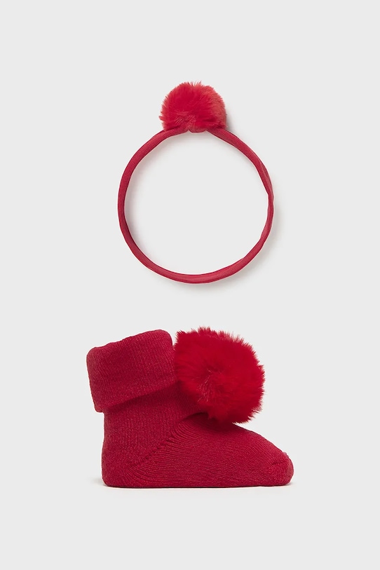 Mayoral Newborn skarpetki niemowlęce czerwony 9922.2J.Newborn.9BYA