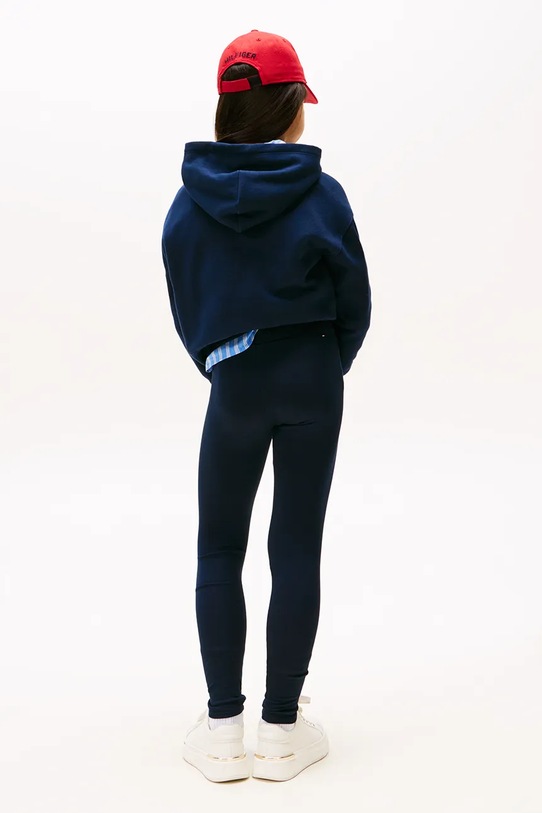 Детские леггинсы Tommy Hilfiger чёрный KG0KG08774.128.176.9BYA