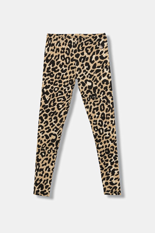 Guess legginsy dziecięce dzianina beżowy J5BB05.J1314.9BYA