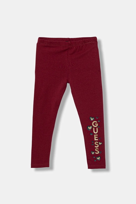 Guess leggins copii bumbac burgundia K5BB02.J1314.9BYA
