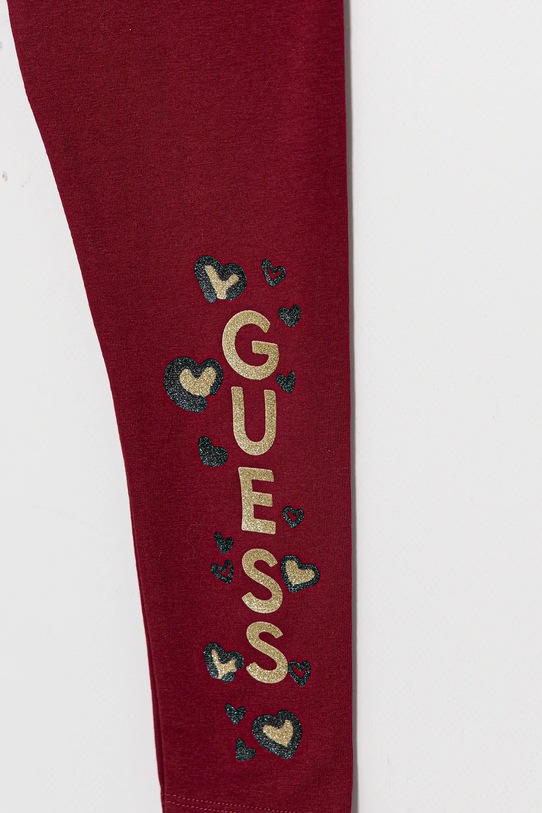 Fete Guess leggins copii K5BB02.J1314.9BYA burgundia