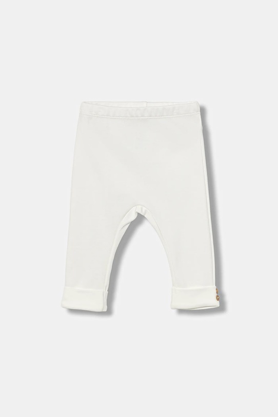 United Colors of Benetton legginsy bawełniane niemowlęce bawełna biały 3CDIAF026.W.seasonal