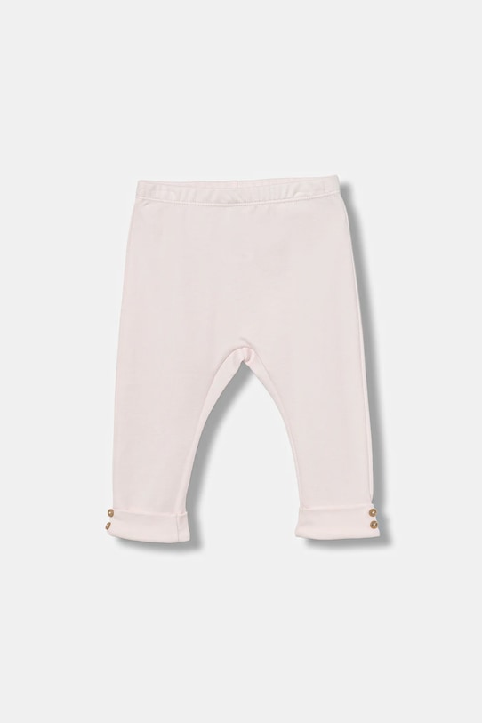 United Colors of Benetton legginsy bawełniane niemowlęce bawełna różowy 3CDIAF026.W.seasonal