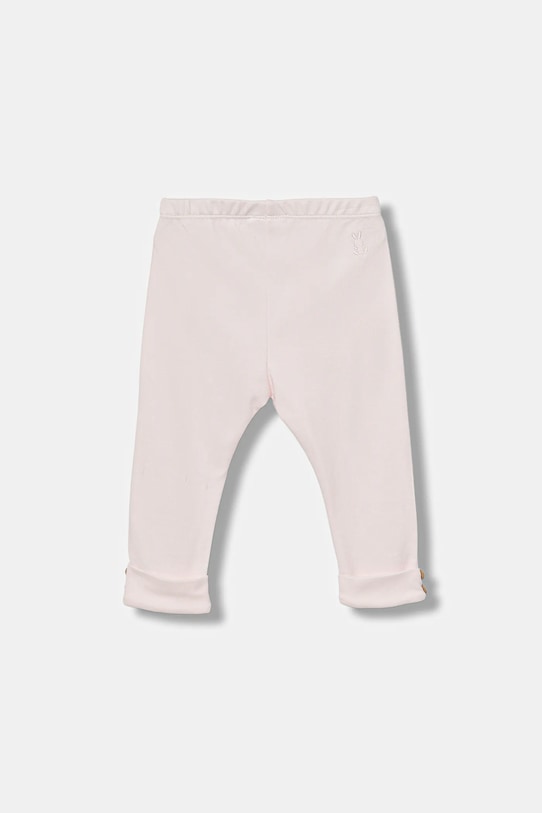 United Colors of Benetton legginsy bawełniane niemowlęce 3CDIAF026.W.seasonal różowy AW25