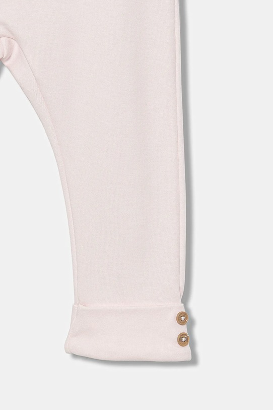 Dziewczynka United Colors of Benetton legginsy bawełniane niemowlęce 3CDIAF026.W.seasonal różowy