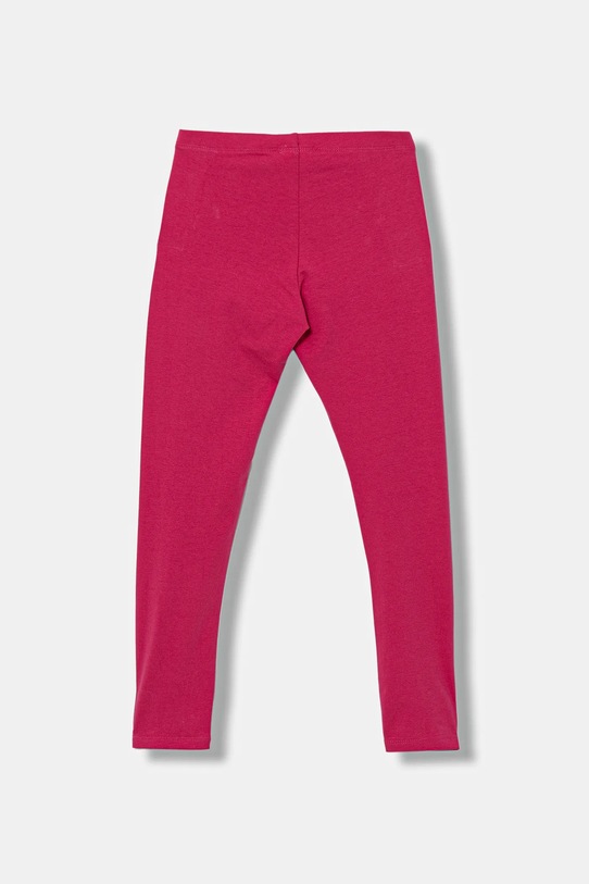 Dziewczynka United Colors of Benetton legginsy dziecięce 3-pack 3MT1CF06P.G.seasonal różowy