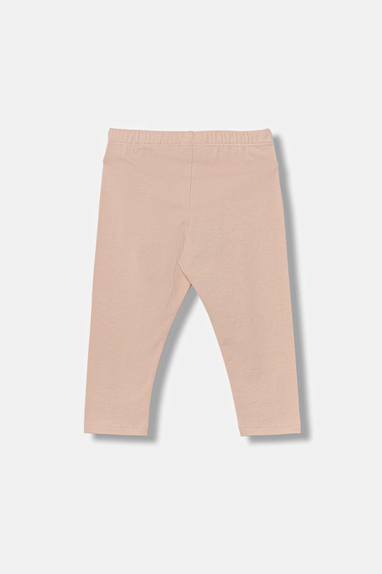 United Colors of Benetton legginsy dziecięce 3MT1GF01L.P.Season.9BYA beżowy AW25