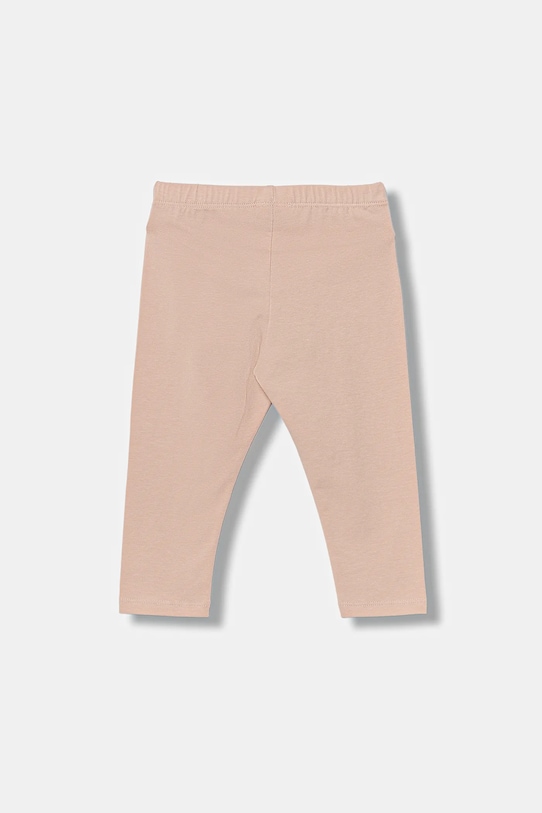 United Colors of Benetton legginsy dziecięce 3MT1GF01L.P.Season.9BYA beżowy AW25