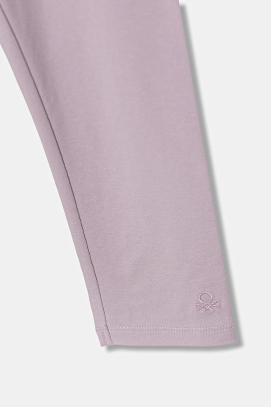 Dziewczynka United Colors of Benetton legginsy dziecięce 3MT1GF01L.P.Season.9BYA fioletowy