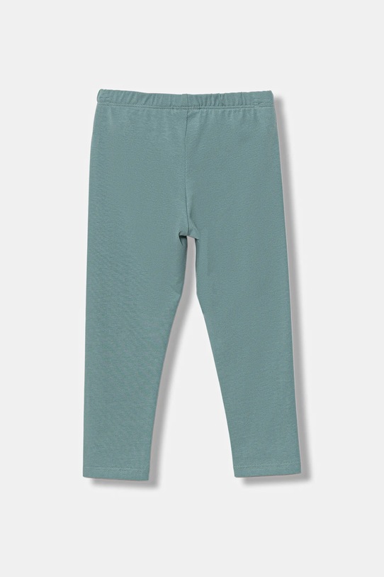 United Colors of Benetton legginsy dziecięce 3MT1GF01L.P.Season.9BYA turkusowy AW25