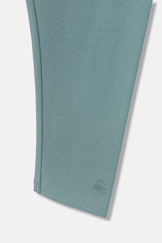 Dziewczynka United Colors of Benetton legginsy dziecięce 3MT1GF01L.P.Season.9BYA turkusowy
