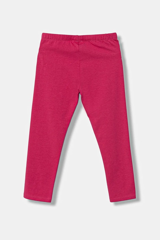 United Colors of Benetton legginsy dziecięce 3MT1GF01L.P.Season.9BYA różowy AW25