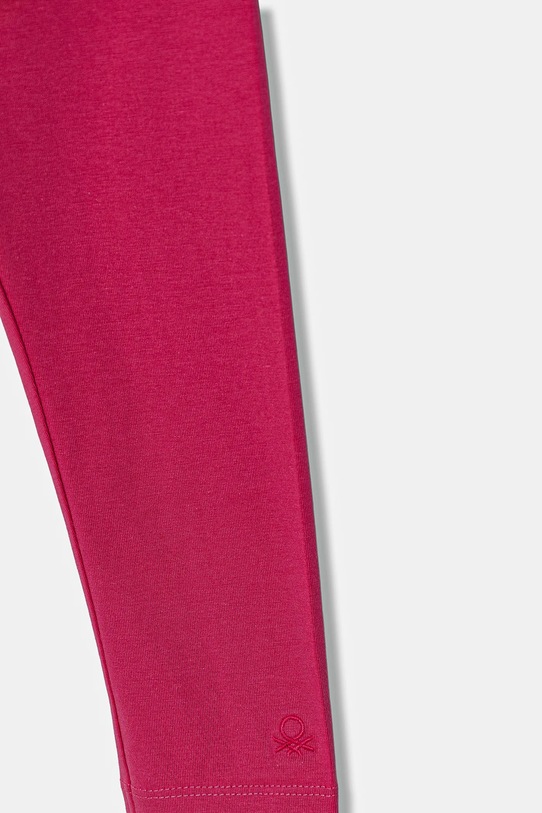 Dziewczynka United Colors of Benetton legginsy dziecięce 3MT1GF01L.P.Season.9BYA różowy