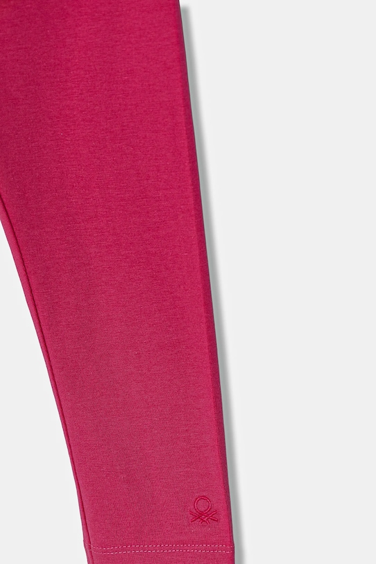 Dziewczynka United Colors of Benetton legginsy dziecięce 3MT1GF01L.P.Season.9BYA różowy