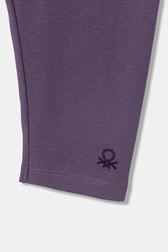 Dziewczynka United Colors of Benetton legginsy dziecięce 3MT1GF01L.P.Season.9BYA fioletowy