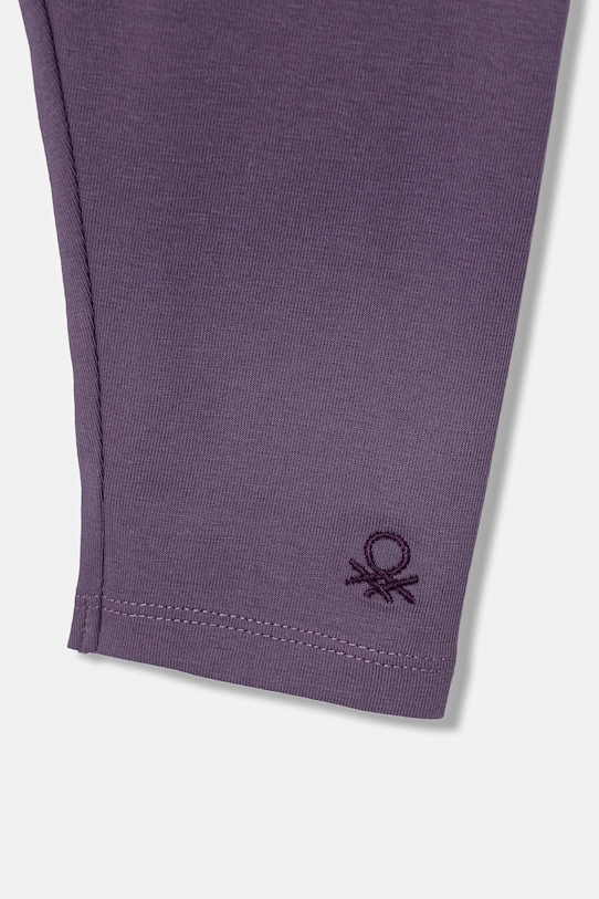 Dziewczynka United Colors of Benetton legginsy dziecięce 3MT1GF01L.P.Season.9BYA fioletowy
