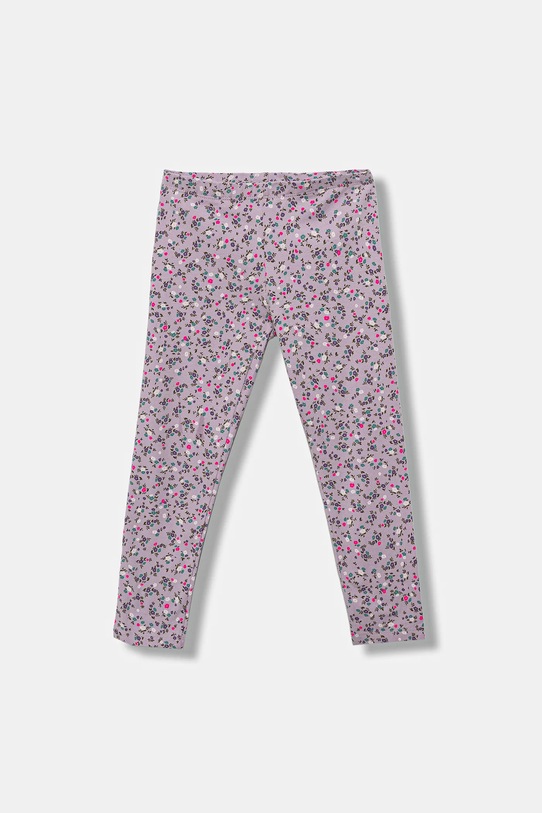 United Colors of Benetton legginsy dziecięce wzorzyste fioletowy 3UJJGF04X.P.seasonal