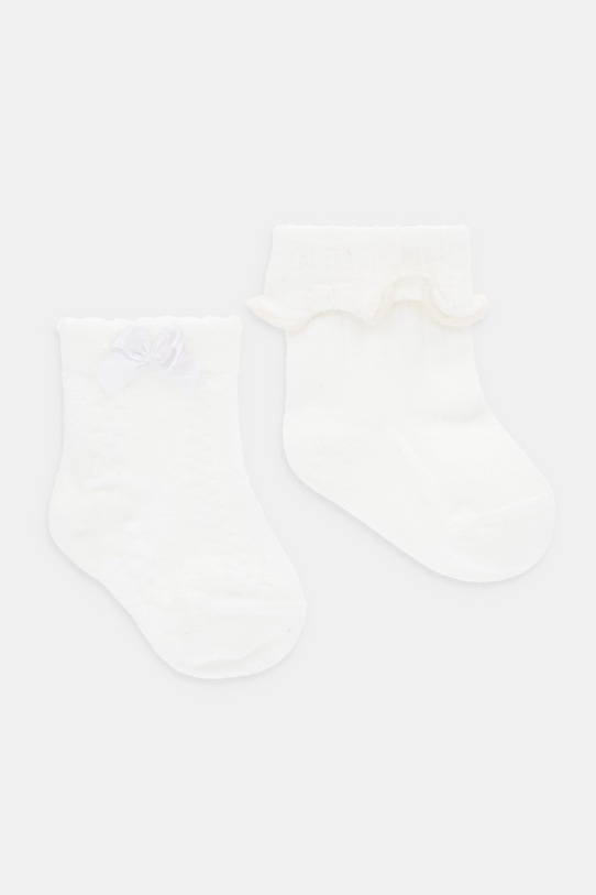 United Colors of Benetton șosete copii 2-pack bej 6AO5A7004.W.seasonal