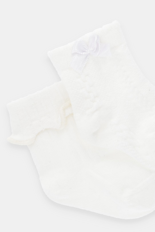 United Colors of Benetton șosete copii 2-pack 6AO5A7004.W.seasonal bej AW25