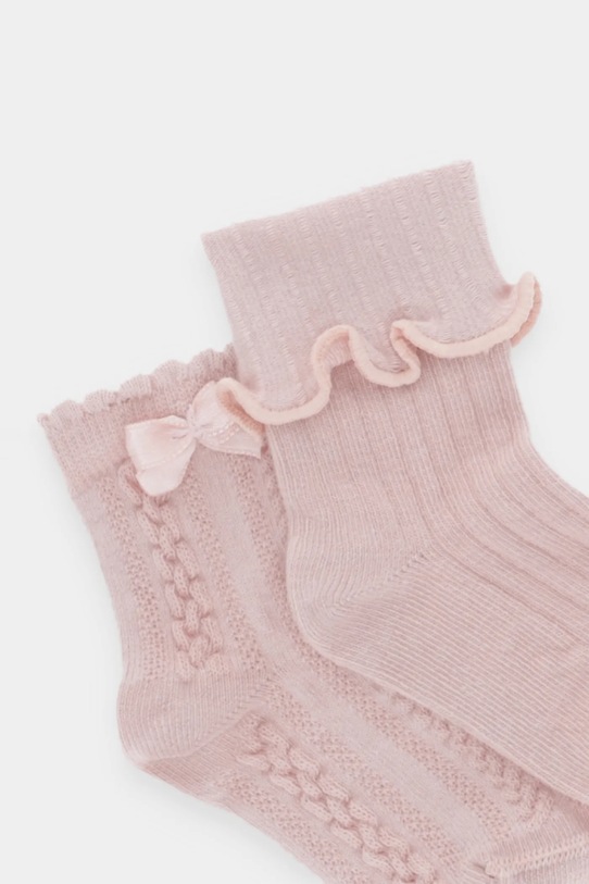 United Colors of Benetton șosete copii 2-pack 6AO5A7004.W.seasonal bej AW25
