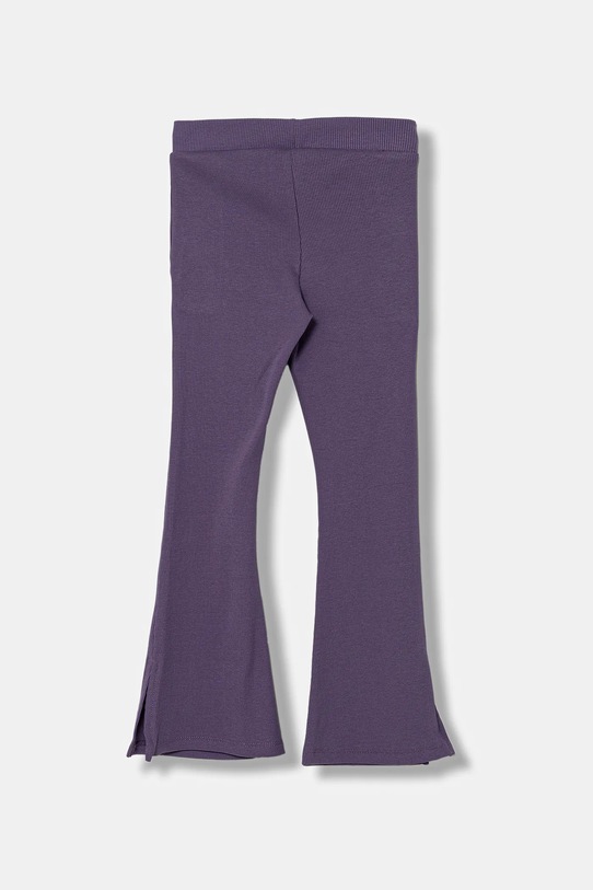 United Colors of Benetton legginsy dziecięce 32RICF06H.G.seasonal fioletowy AW25