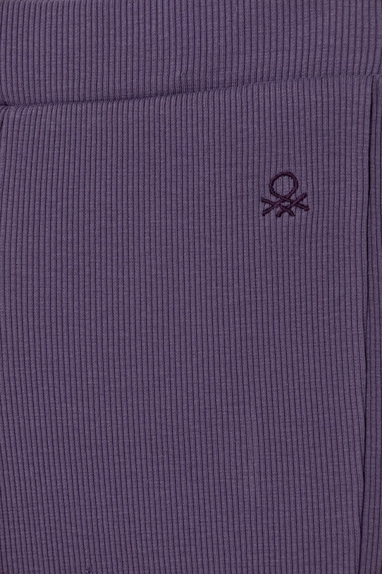 Fete United Colors of Benetton leggins copii 32RICF06H.G.seasonal violet