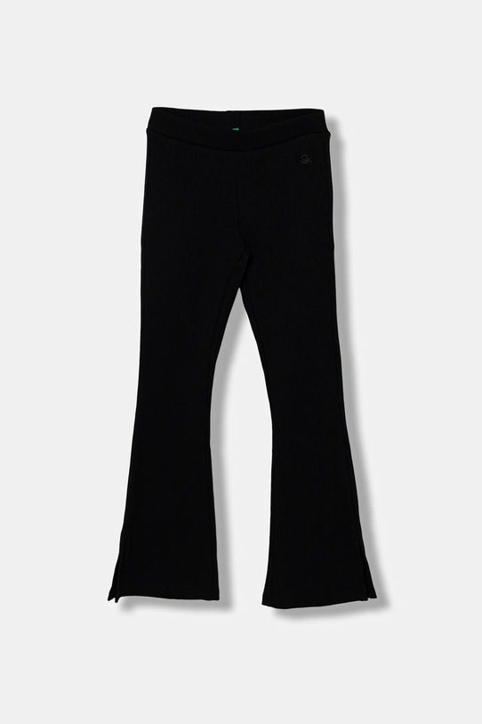 United Colors of Benetton leggins copii tricotaj negru 32RICF06H.G.seasonal