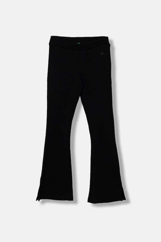 Дитячі легінси United Colors of Benetton з еластаном чорний 32RICF06H.G.seasonal