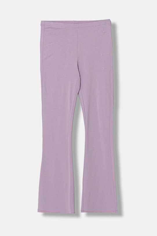 United Colors of Benetton leggins copii tricotaj violet 3DKECF037.G.Season.9BYA