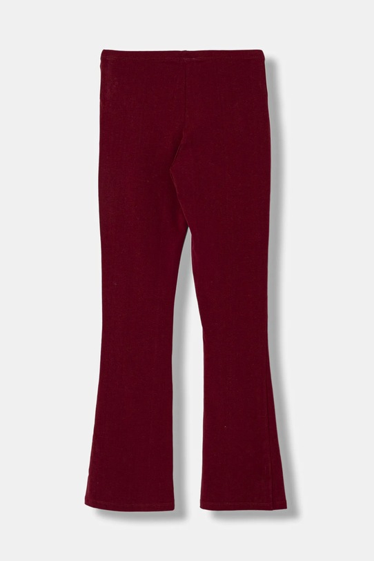 United Colors of Benetton legginsy dziecięce 3DKECF037.G.Season.9BYA bordowy AW25