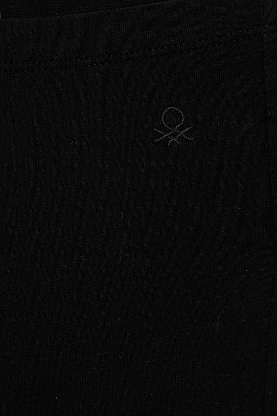 Fete United Colors of Benetton leggins copii 3DKECF037.G.Reprop.9BYA negru