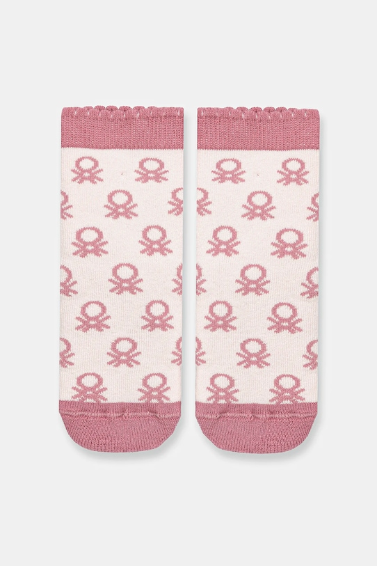 United Colors of Benetton skarpetki dziecięce różowy 6AO30704D.G.G.seasonal