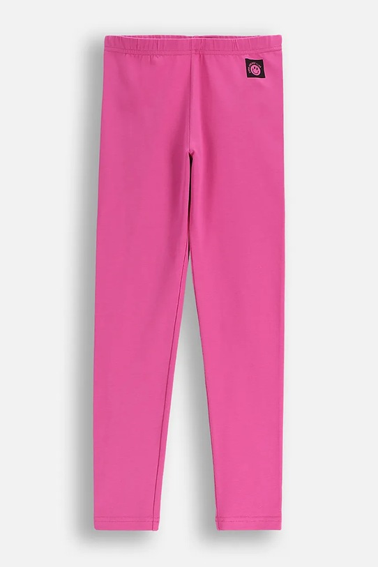 Coccodrillo legginsy dziecięce z elastanem różowy ZC5122101VGA