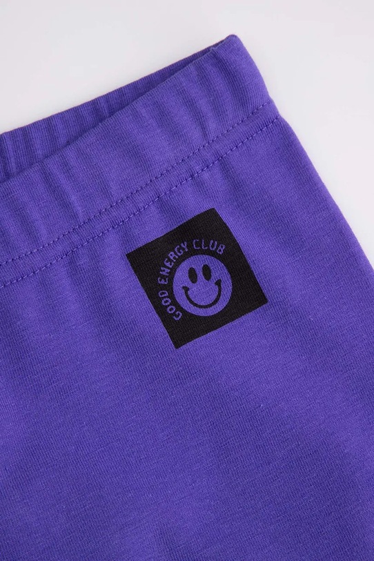 Dziewczynka Coccodrillo legginsy dziecięce ZC5122101VGA fioletowy