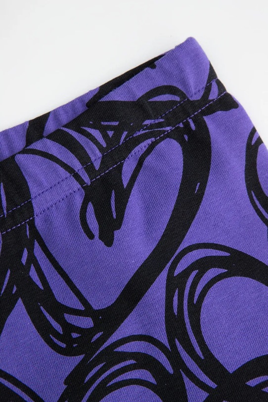 Dziewczynka Coccodrillo legginsy dziecięce ZC5122102VGA fioletowy