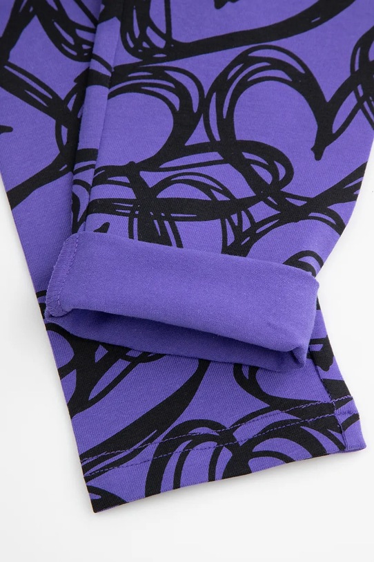 Coccodrillo legginsy dziecięce fioletowy ZC5122102VGA