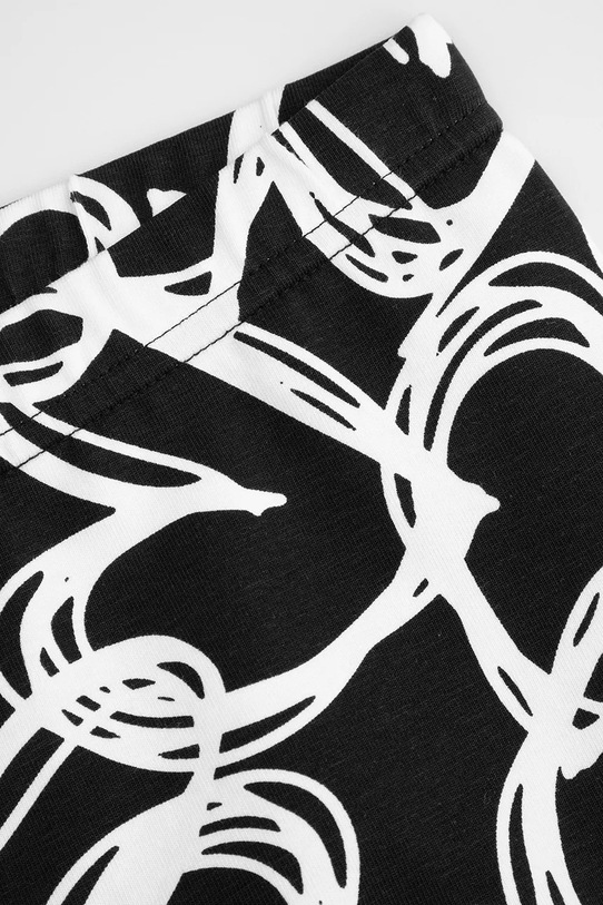 Dziewczynka Coccodrillo legginsy dziecięce ZC5122102VGA czarny