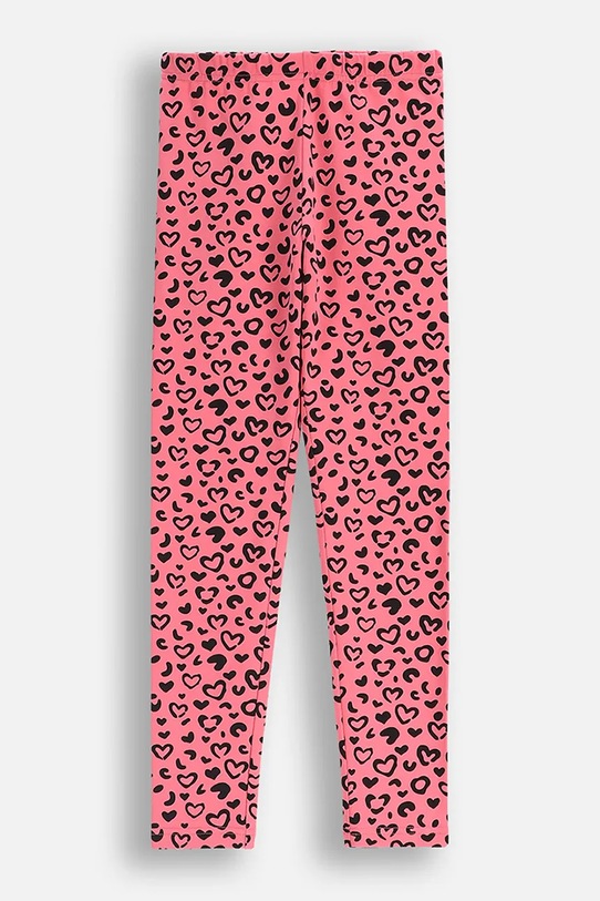 Coccodrillo legginsy dziecięce wzorzyste różowy ZC5122106VGA