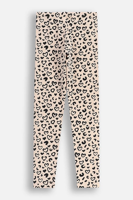 Coccodrillo legginsy dziecięce ZC5122106VGA beżowy AW25
