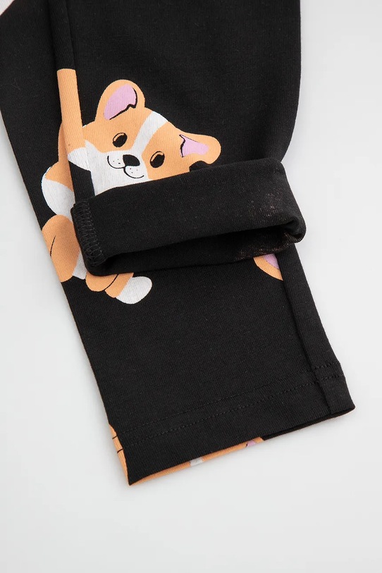 Παιδικά κολάν Coccodrillo μαύρο ZC5122108VGA