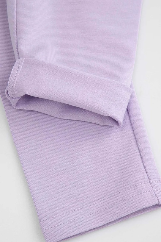 Coccodrillo legginsy niemowlęce fioletowy ZC5122105HGN
