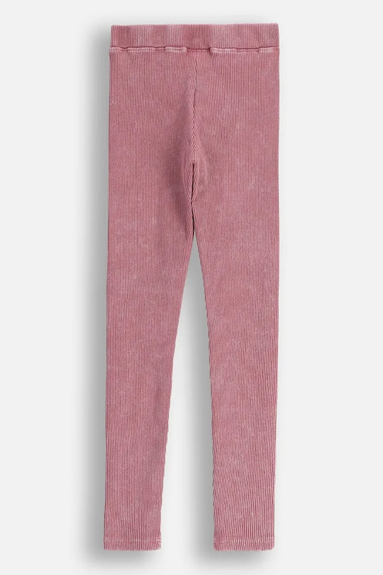 Detské bavlnené legíny Coccodrillo ZC5122102CGJ ružová AW25