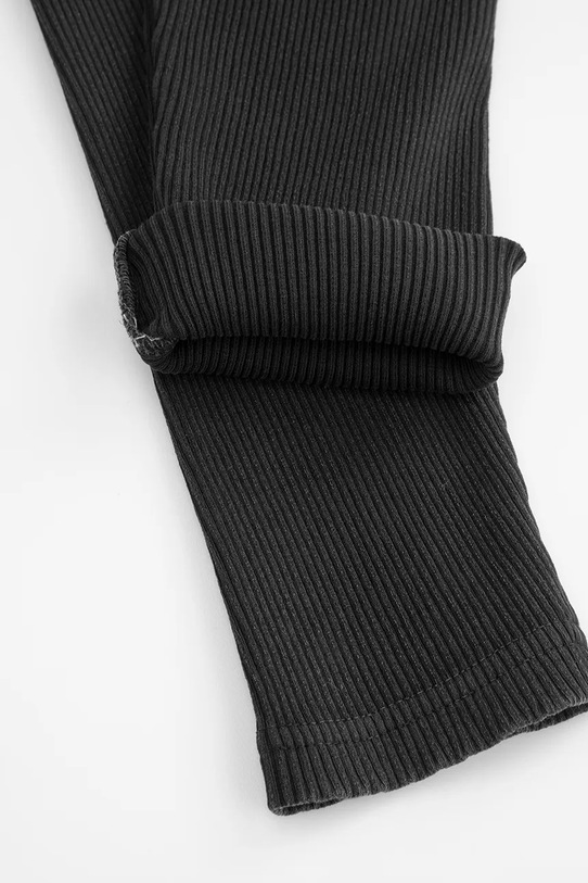 Coccodrillo legginsy z bawełną dziecięce czarny ZC5122102CGJ