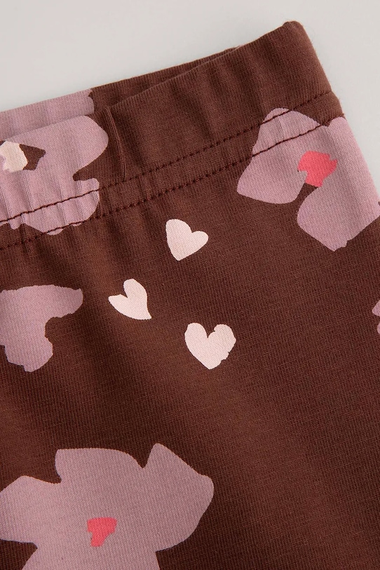 Fete Coccodrillo leggins copii ZC5122102CGK maro